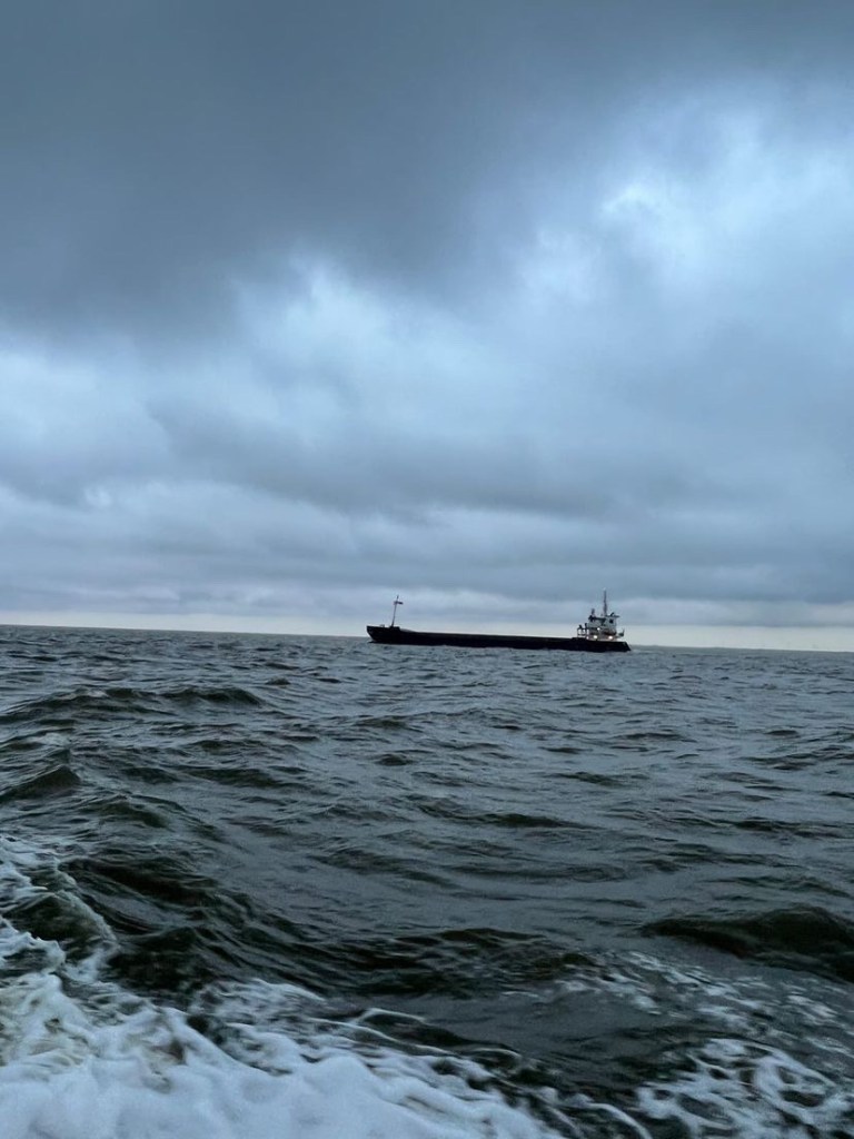 Ruyter sailing on the North Sea